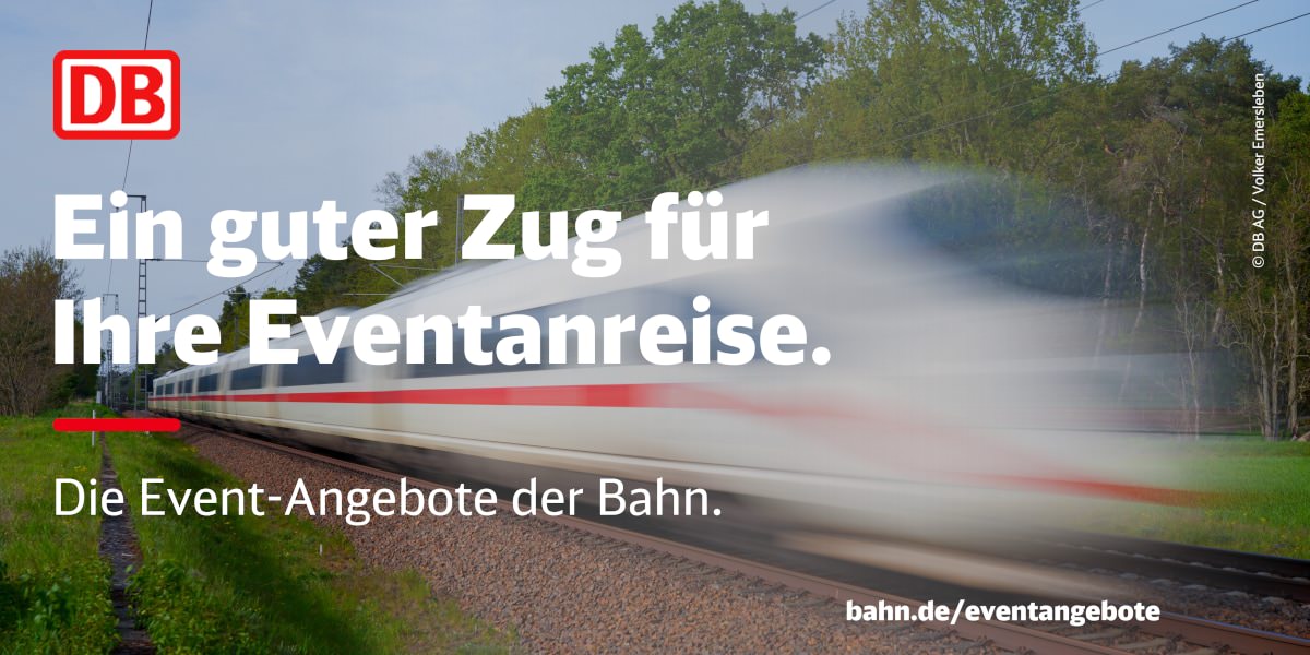 Die Event-Angebote der Bahn